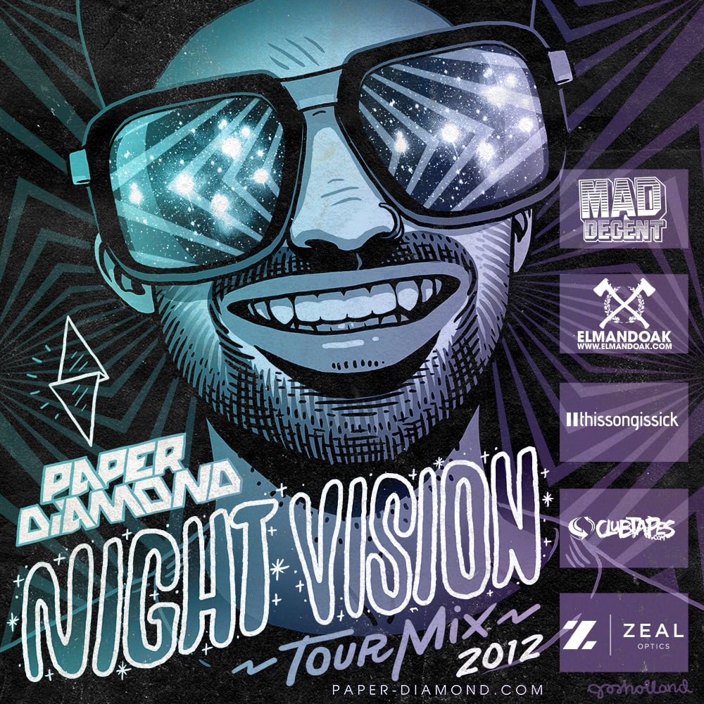 Paper Diamond Night Vision Tour Mix 2012