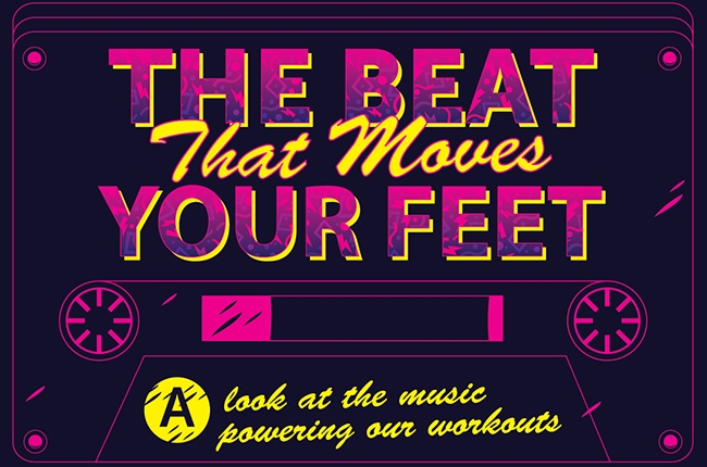 billboard beat that moves your feet workout playlist infographic 2