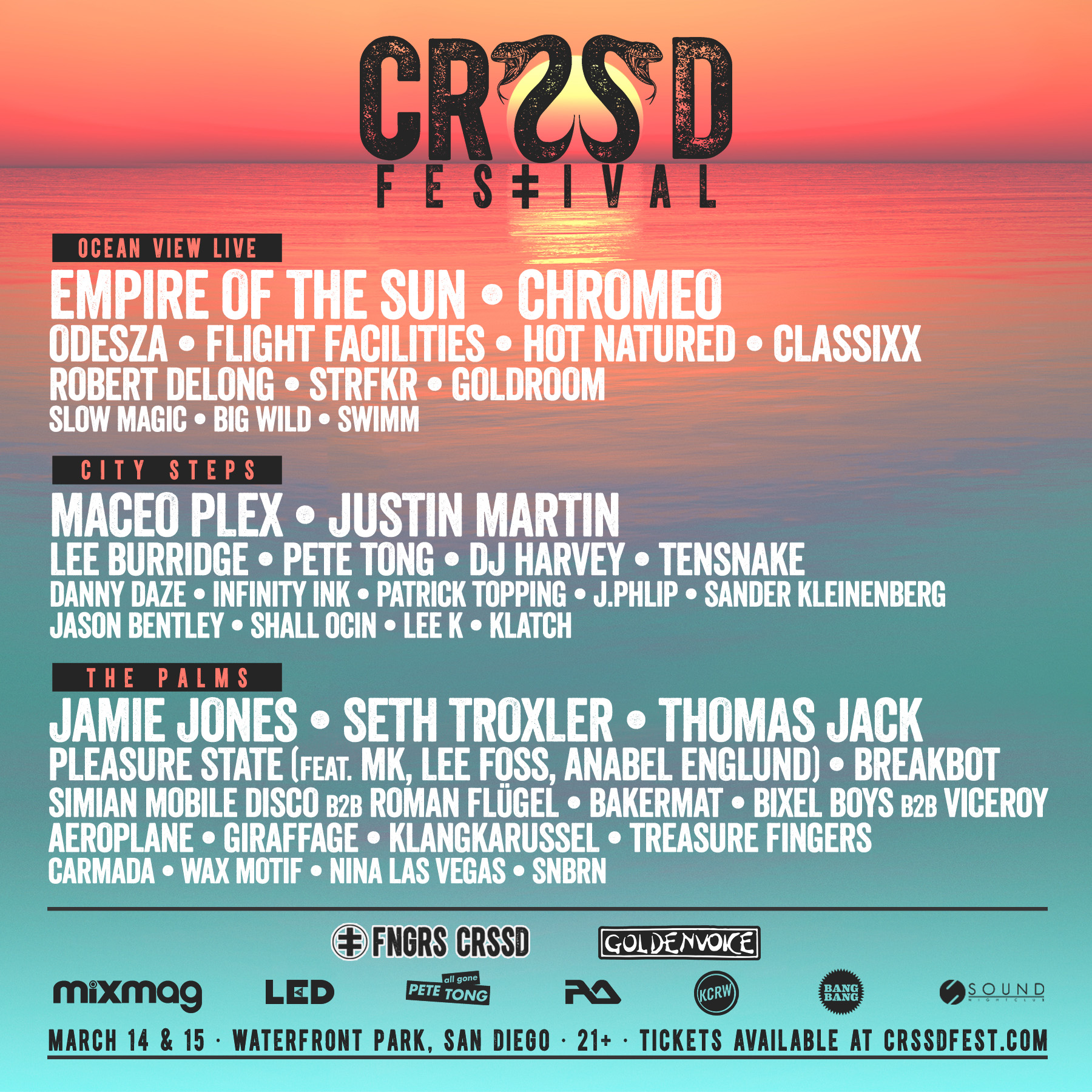 CRSSD Festival underground music