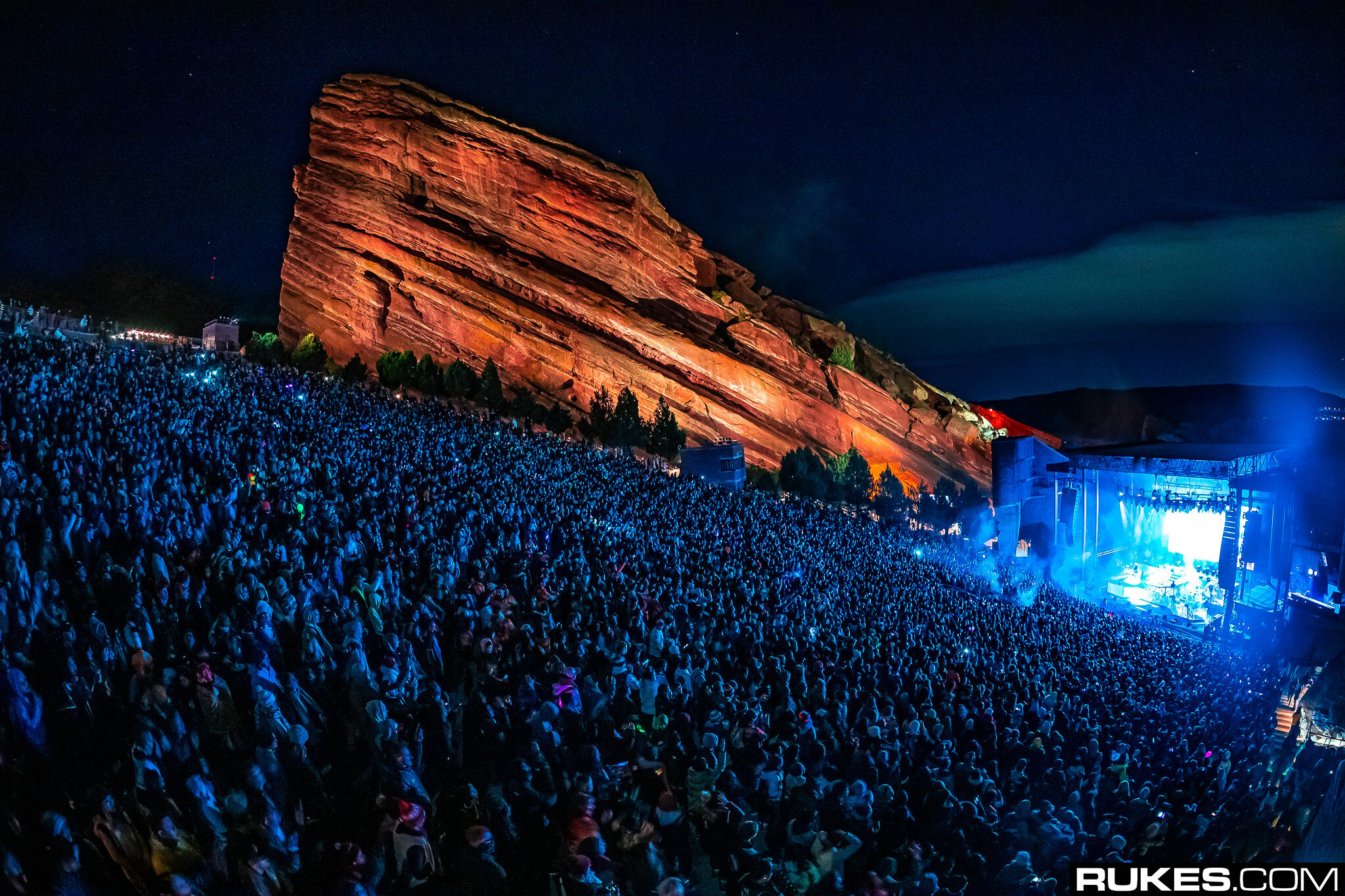 red rocks